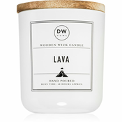 DW Home Signature White Linen dišeča sveča 326 g