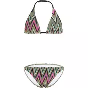 Firefly MARIA G RETRO BATIK SHIRRING, kupaće, zelena 434926