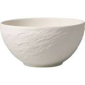 Villeroy & Boch porcelanasta skledica Manufacture Rock 600 ml, bela (4 kos)