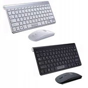 ZENWIRE Kljunska Tipkovnica In Brezžična Miška Usb Mini Slim Set Za Prenosni Računalnik, Televizor, Osebni Računalnik Zenwire Wlk-621
