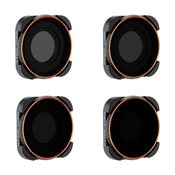 K&F Concept Action Camera Filter Set 4pcs HD (ND8/PL+ND16/PL+ND32/PL+ND64/PL) with Anti-reflection