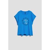 WOMENS T-SHIRT L-TS-4088 FRESH BLUE