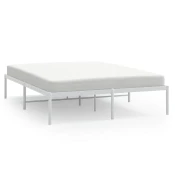 Metalni okvir za krevet bijeli 150x200 cm