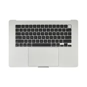 Gornji okvir tipkovnice za MacBook Air 15, A3114 (2024), s US tipkovnicom i baterijom, Silver, 661-40267, Genuine Apple