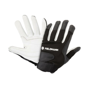 Fieldmann - Delovne rokavice črno/bele