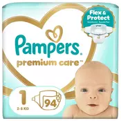 Pampers Premium Care pelene JP S1 2-5kg 94kom