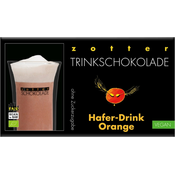 Zotter Schokoladen Bio vroča čokolada - ovseni napitek pomaranča, vegan, alternativa sladkorju - 110 g