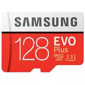 Samsung Evo Plus micro SD kartica, 128 GB + SD adapter