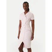 Rinascimento Cocktail obleka CFC0127893003 Roza Slim Fit