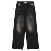 Cropp - Baggy farmerke ispranog izgleda TALL - CRNO