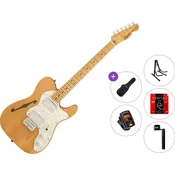 Fender Squier Classic Vibe 70s Telecaster Thinline Standard SET Natural Elektricna gitara