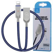 1 to 3 Usams Pleteni Kabel 1,9M Za Lightning Iphone 11 12 13 14 Funkcija Izklop
