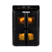 TESLA Electronics AirCook - Večfunkcijska digitalna friteza na vroč zrak 11 l 2800W/230V črna