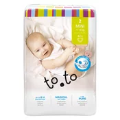 Tosama plenice Mini 2 to.to, 4-8 kg, 42 kos