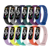 Infostyle Nadomestni pašček za pametno uro Baaletc Xiaomi Mi Band 7 Temno zelena