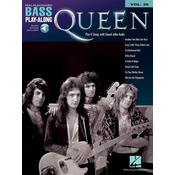 QUEEN PLAY ALONG BASS+AUDIO ACC.