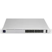 Ubiquiti USW-Pro-24-POE-EU configurable Gigabit Layer2 and Layer3 switch with auto-sensing 802.3at PoE+ and 802.3bt PoE++