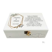 Personalizirane Kutije uspomena za vjencanje i godišnjicu braka – Poslanica ljubavi! - 31. - 18019