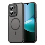 Hibridni ovitek HaloFrost II MagSafe za Xiaomi Redmi 15C 4G/Redmi 15C 5G - black