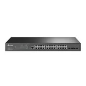 TP-Link JetStream TL-SG3428 mrežno stikalo Upravljano L2/L3 Gigabit Ethernet (10/100/1000) 1U Črna