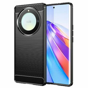MaxMobile maska za Honor Magic 5 Pro 5G CARBON FIBER: crna