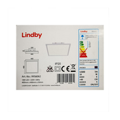 Lindby - LED Stropna svetilka QUAIS LED/18W/230V
