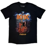 AC/DC Guitar EU Tour 25 (Back Print & Ex-Tour) Black M Majica