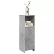 Vidaxl vidaXL Kopalniška omarica betonsko siva 30x30x95 cm iverna plošča