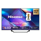 Hisense 43A7S TV, Hi-QLED, Smart TV, 4K, 60Hz