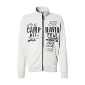 CAMP DAVID Jopa na zadrgo siva/črna