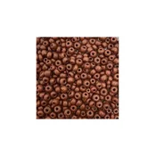 Kašaste perle (seed beads) 3 mm mat braon