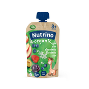 Nutrino Organic Pire jabuka, šljiva, jagoda, borovnica, pirinac, 100 g