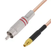Pigtail mmcx vtič/RCA vtič RG316 1m