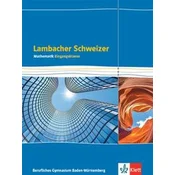 Lambacher Schweizer Mathematik Berufliches Gymnasium Eingangsklasse. Schülerbuch Klasse 11. Ausgabe Baden-Württemberg
