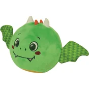 Clementoni BABY Plišena žoga Draco z ropotuljico