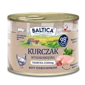 BALTICA Smaki regionów Piščanec - Mokra hrana za mačke, 185g