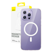 Magnetna torbica za telefon iP 14 Pro Max Baseus OS-Lucent serija (prozirna)