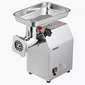 VEVOR Mlinček za meso 42 kg/min 430x248x440 mm srebrn