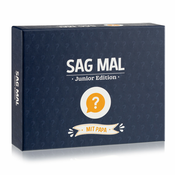 Spielehelden Sag mal...Papa - Junior Edition igra za medsebojno spoznavanje 100+ vprašanj Število igralcev: 2+ Starost: od 8. leta dalje (AMZ-PS-11)