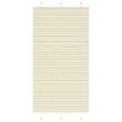 Plisirana zavjesa krem boje 105x200 cm Širina tkanine 104,4 cm Poliester