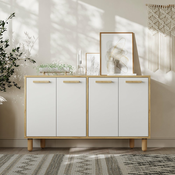 HANAH HOME Komoda Venedik Sapphire Oak White