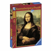 Ravensburger puzzle - Da Vinci Mona Liza - 1000 delova