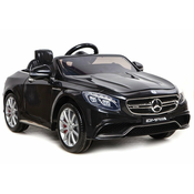 Licenciran avto na akumulator Mercedes S63 AMG - črn/lakiran