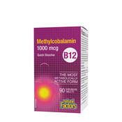 Natural Factors – B12 Metilkobalamin 1000 mcg, 90 tablet
