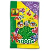 SES: Perlice za likanje, 1000 kosov - zelena