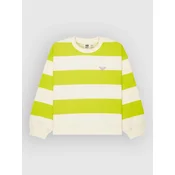 Roxy Little Things Crew Kids Sweater daiquiry grn strictly str