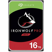 SEAGATE Ironwolf pro NAS 16TB 3.5 interni HDD SATA ST16000NT001