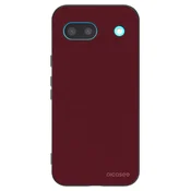 Silikonski črni ovitek za Google Pixel 8a - Burgundy red