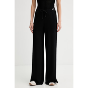 Guess Pletene hlače V6GB06 Z0651 Črna Regular Fit