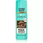 LOréal Paris Magic Retouch sprej za trenutno prekrivanje izrasle kose nijansa Brown 75 ml